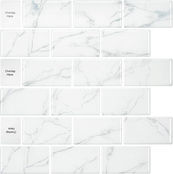 Self Adhesive 3D Wall Tiles Brick Wallpaper Clearance Carousel 2