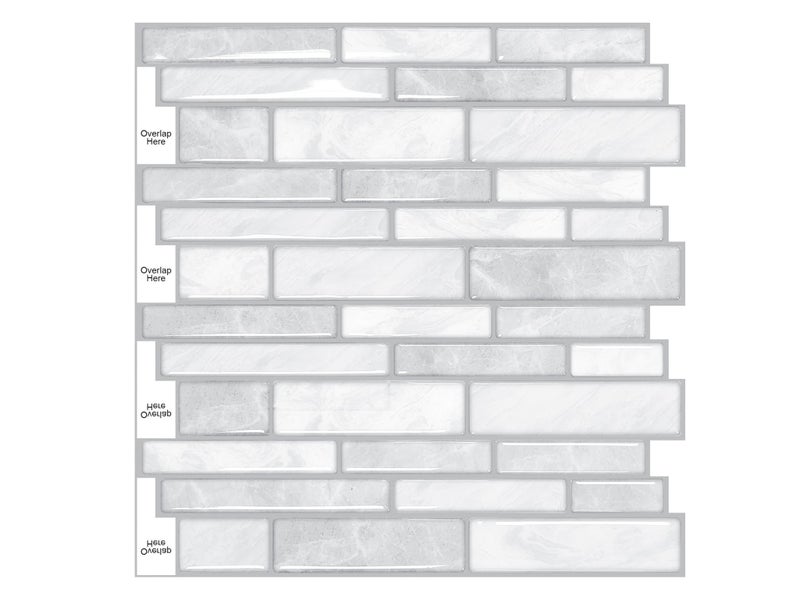 Self Adhesive 3D Wall Tiles Brick Wallpaper Clearance Carousel 1