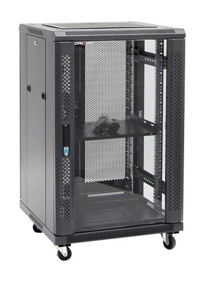 DYNAMIX 18RU Server Cabinet 700mm Deep (600 x 700 x 1008mm). Incl. 1x Fixed Shel Carousel 2