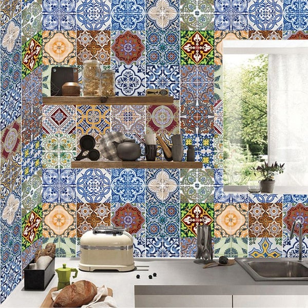 Wallpaper Tile STICKERS 3615516 Carousel 9