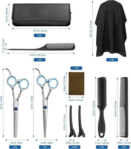 Hair Trimmer Scissors Hairdressing Equipment i1983BK0 Carousel 12