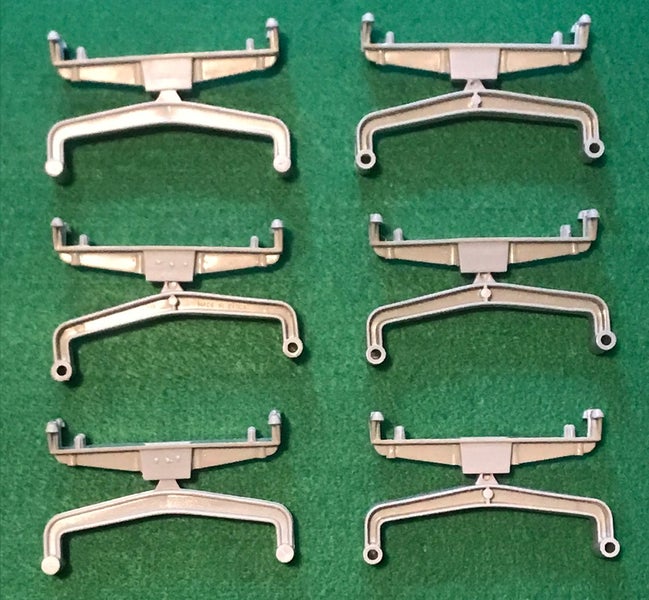 AFX / TOMY SLOT CAR TRACK ACCESSORY - 6x Bridge Supports Carousel 2