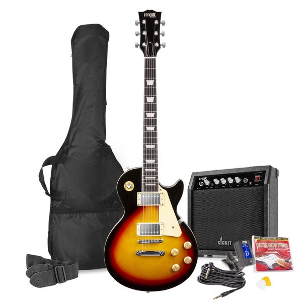 Electric Guitar Pack - LP Style Sunburst628638725486091129