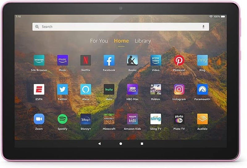 Amazon Fire HD 10 Tablet WIFI Alexa - 32GB, Lavender Carousel 1