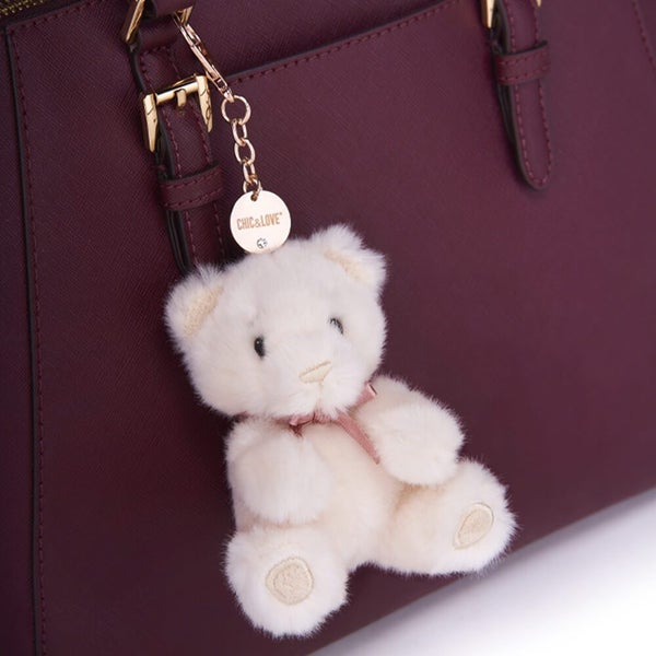 Chic & Love - Bailey Bear Bag Charm & Necklace August - Gift Set Carousel 5