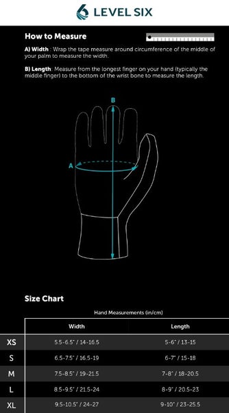 Level Six Cascade Glove - SIZE SMALL Carousel 3
