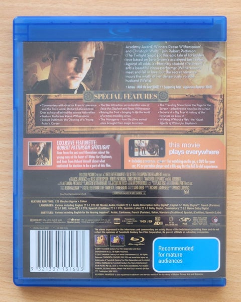 Water for Elephants - (Blu-ray + DVD) Carousel 2
