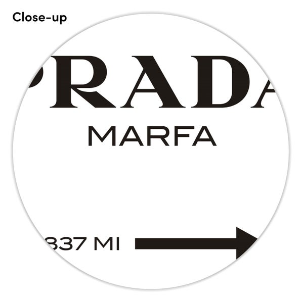 Prada Marfa Art Print Carousel 2
