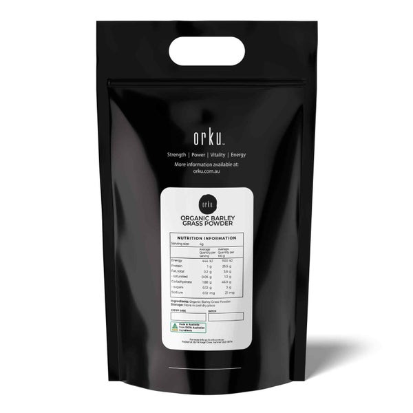 Bulk 10Kg Organic Barley Grass Powder Hordeum Vulgare Leaf Superfood Supplement Carousel 2