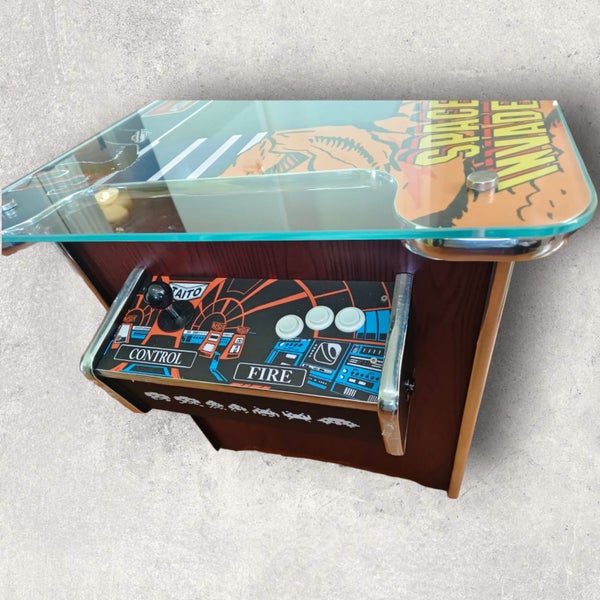 cocktail vertical classic arcade game machine 8mm thickness tempered glasses Carousel 7