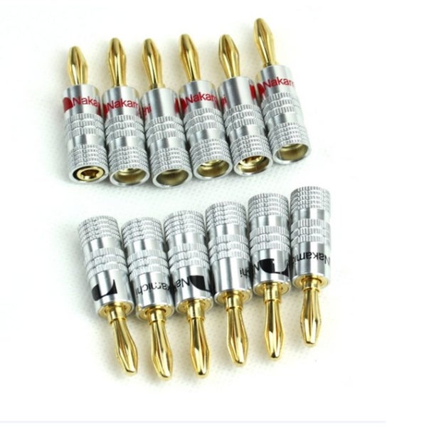 12pcs Nakamichi Banana Plugs 3635301 Carousel 1