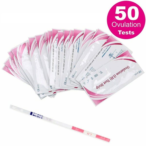 50pcs Ovulation Test Strips Fertility Predictor Stick Carousel 2