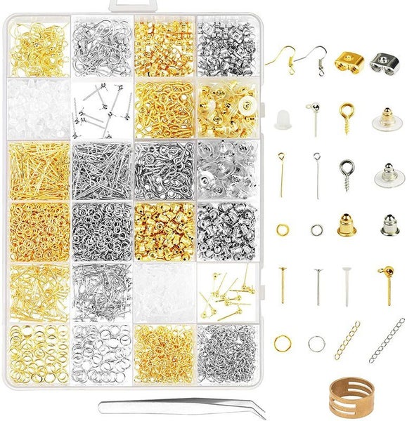 Earring Making Supplier Kit Earring Hook Pin Post Hardwares I1128MZ0 Carousel 1
