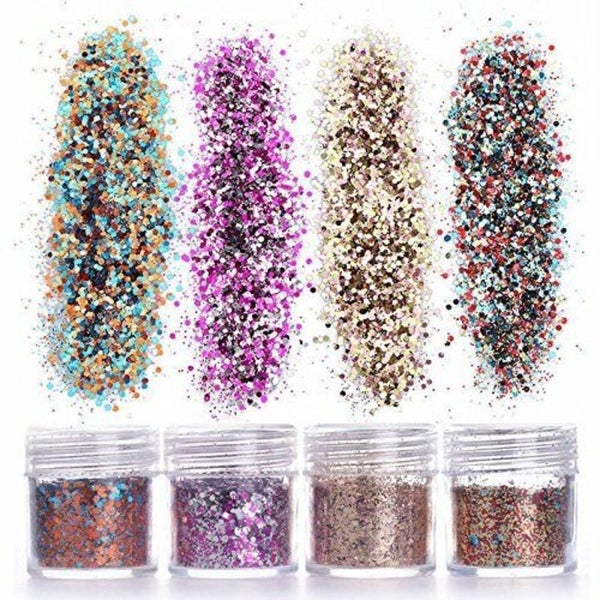 12 Bottles Nail Art Set 3D Glitter Sequins UV Epoxy Resin Pigment I1381MZ0 Carousel 19