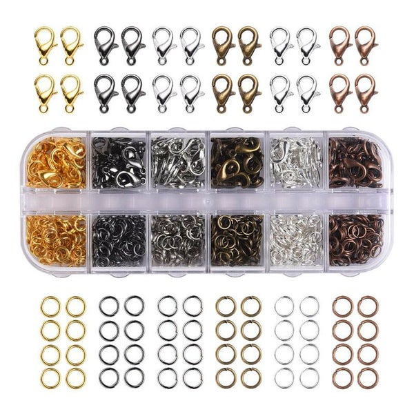 Jewellery Making Supplier Kit Jump Rings Lobster Clasps I1119MZ0 Carousel 1