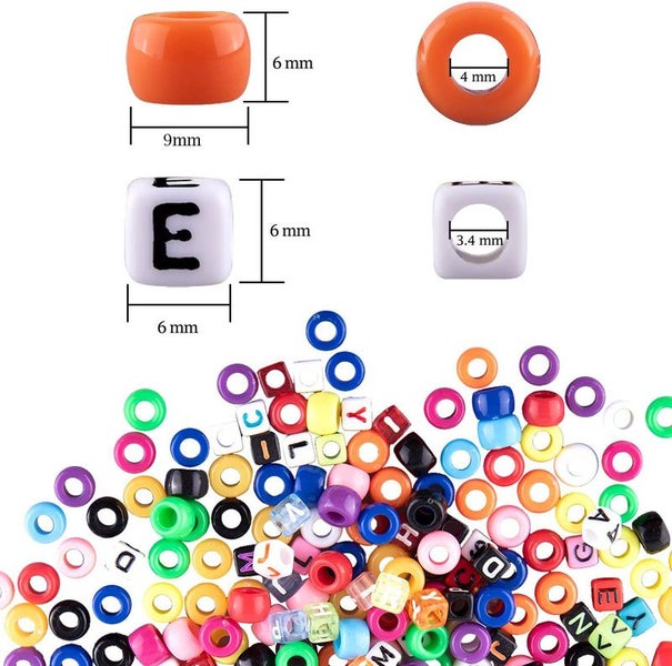 Jewellery Making Supplier Letter Alphabet Beads Bracelet Kit I1306MZ0 Carousel 9