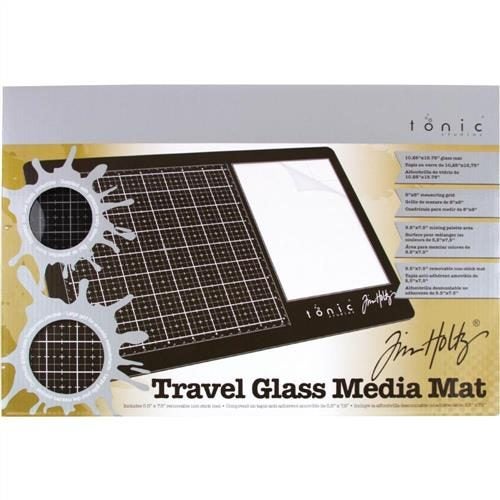 Tonic Tim Holtz - Travel Glass Media Mat Carousel 2