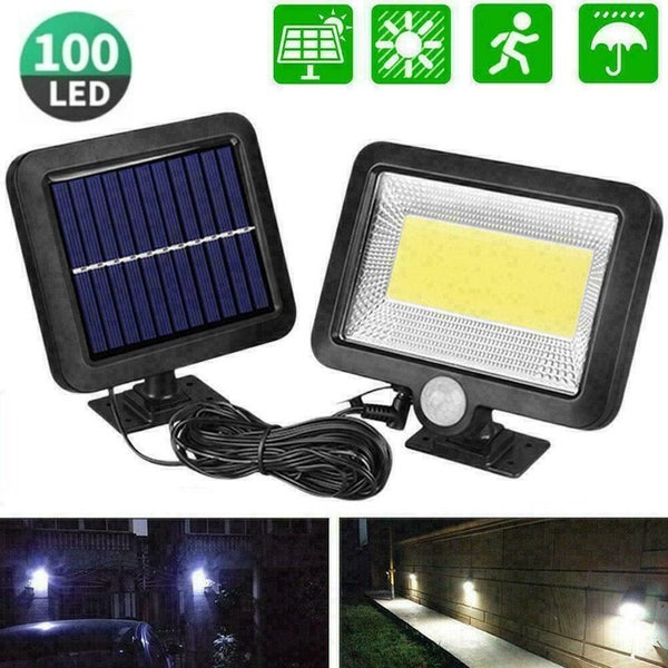 Outdoor Solar Lights Motion Flood Light 100 LED 2004033 Carousel 2