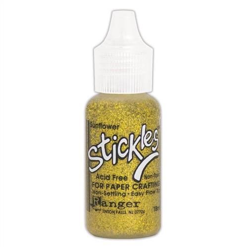 Ranger Ink Stickles Glitter Glue .5oz Sunflower Carousel 1