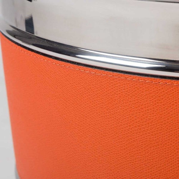 Giobagnara Ocean Champagne S / S Bucket Calfskin Large Mango Carousel 2