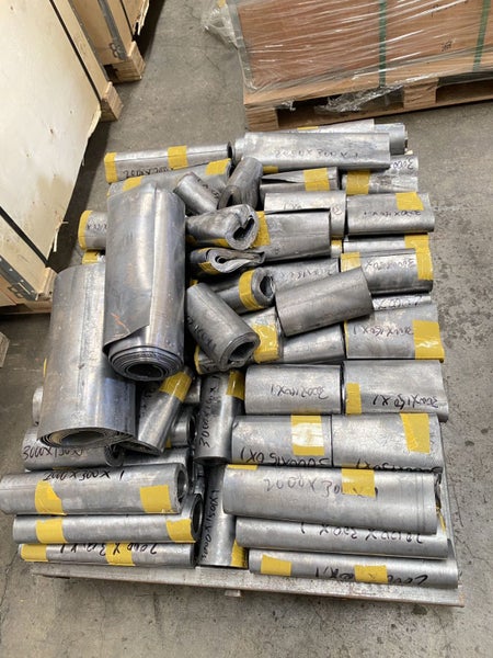 Lead sheet (300mm x 3000mm x 1mm thick) Carousel 4