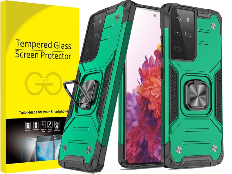 1x Shockproof Phone Cover for Samsung Galaxy S21 Ultra Carousel 1