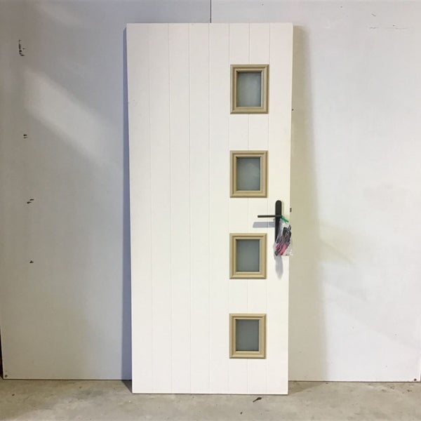 Modern Fibreglass Entry Door: 860mm(w) x 1985mm(h) Carousel 1