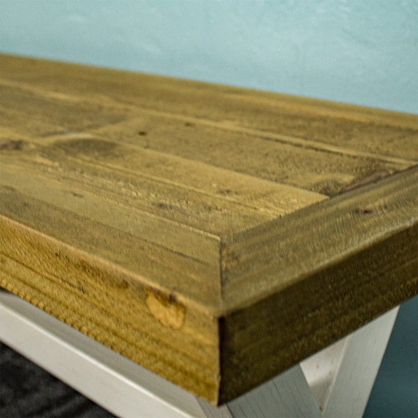 Byron Recycled Pine Bench Carousel 4