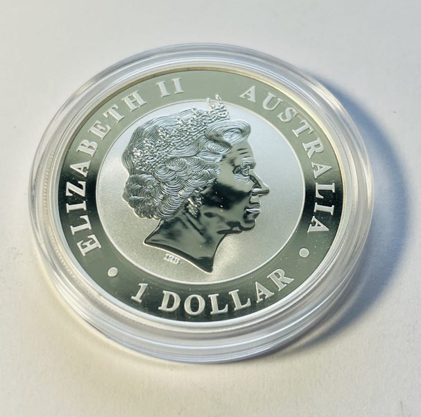 2011 Canada 1 oz Silver Wildlife Series Wolf Carousel 2