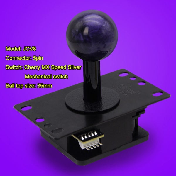 QANBA Gravity Silent Joystick-JCV8 Cheery Switch Type Carousel 1