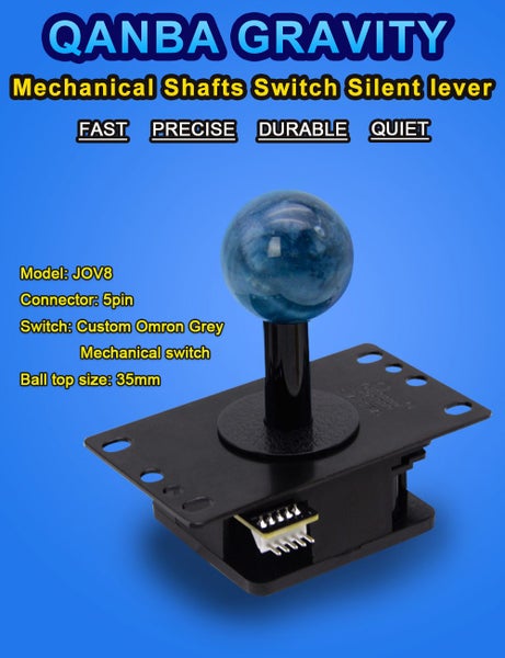 QANBA Gravity Silent Joystick-JCV8 Cheery Switch Type Carousel 2