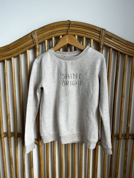 shine bright sparkly pullover jumper Carousel 1