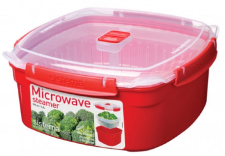 Sistema(R) 3.2L Microwave(TM) Large Steamer Carousel 1