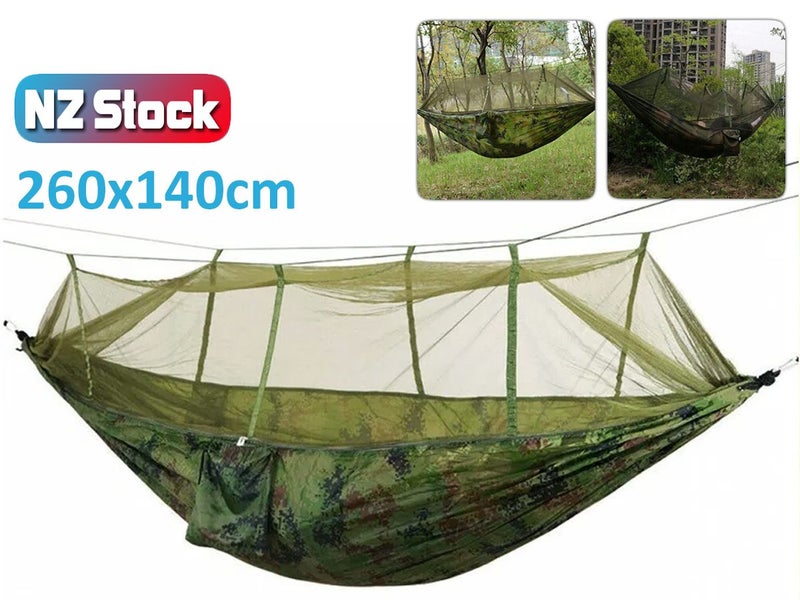 Camping Hammock with Mosquito Net Carousel 1