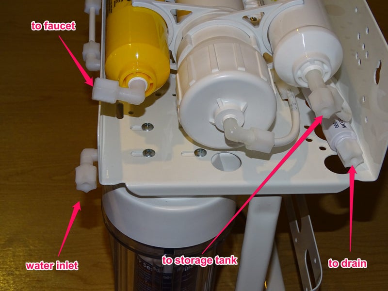 GT-50 10"x6 Stages Reverse Osmosis Water Filtration System - 100% MADE IN TAIWAN Carousel 2
