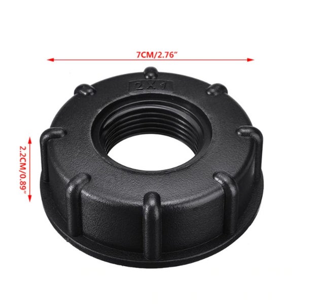 1 Inch IBC Water Tank Garden Hose Coarse Threaded Cap 3633609 Carousel 7