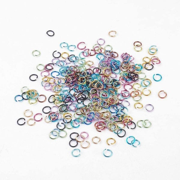 Jewellery Making Supplier 6mm Aluminum Open Circle Jump Rings I1114MZ0 Carousel 2
