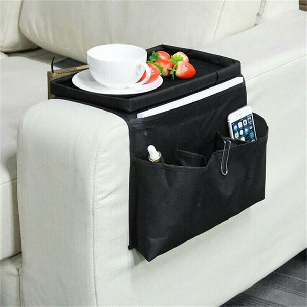 Pocket Sofa Couch Organiser Pouch Tray Armchair Caddy Storage Holder i1749BK0 Carousel 10