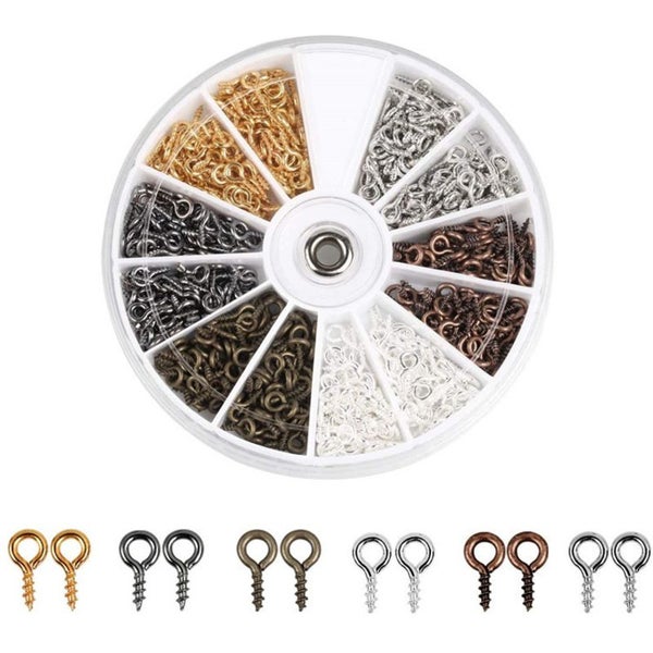 Jewellery Making Supplier Eye Pins Hooks Eyelets Screw Clasps I1130MZ0 Carousel 1