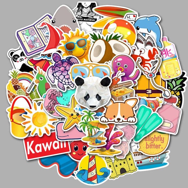 50pcs Sticker Stickers I1220YO0 Carousel 2