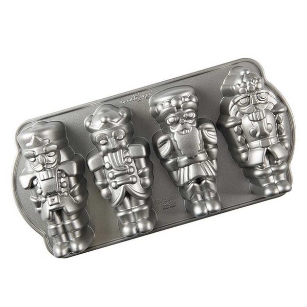 Nordic Ware Nutcracker Sweets Cakelet Pan Carousel 1