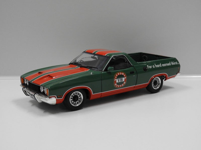Ford XC Falcon Ute 1/18 with beer kegs etc Carousel 5