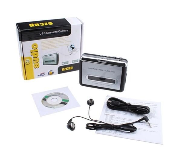 Tape to MP3 Converter and USB Cassette Player Carousel 6