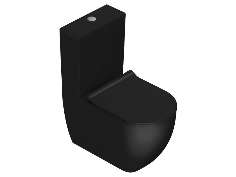Catalano Sfera 63 Rimless BTW Toilet Suite Matt Black *Excess Stock* Was $2699 Carousel 1
