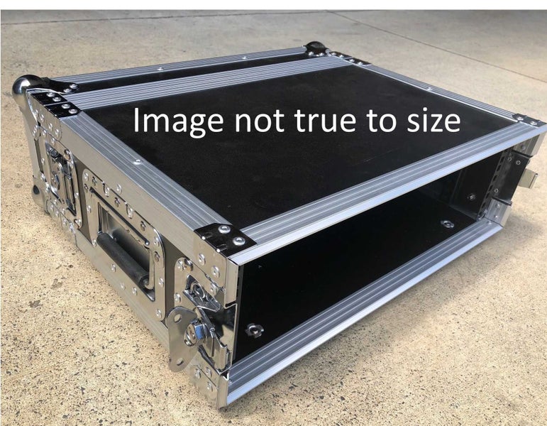 JC240 :: Jansen 19" Rack Case 2U 2 Lids 8mm Ply 40cm Depth Carousel 1