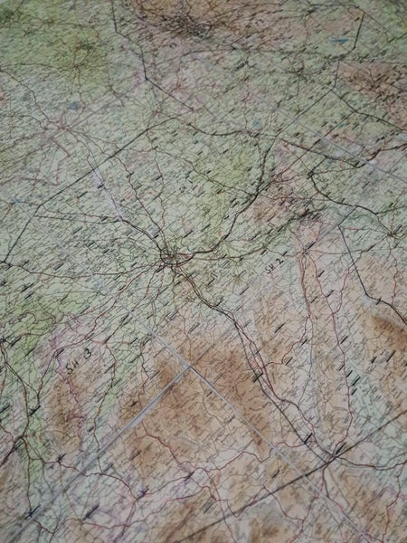 Large Vintage Birmingham UK Map Book Carousel 2