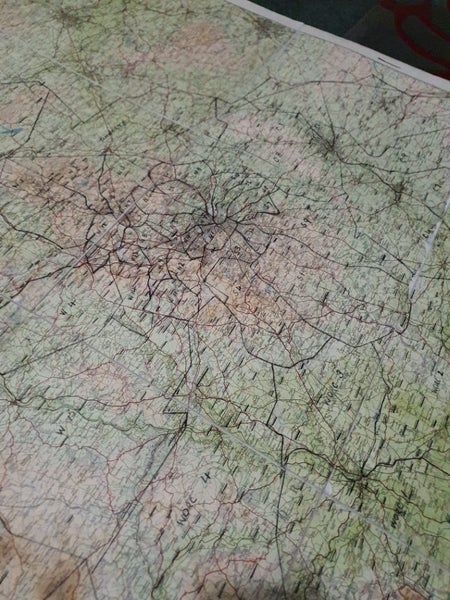 Large Vintage Birmingham UK Map Book Carousel 5