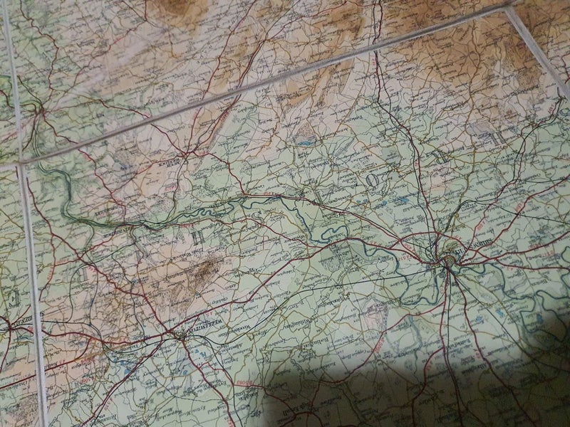 Large Vintage Birmingham UK Map Book Carousel 2