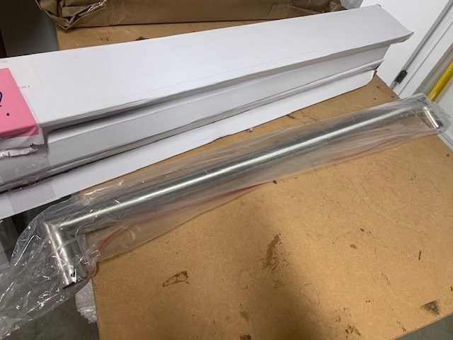 AW Icon Heated Towel Rail 800mm Ice Grey Carousel 2