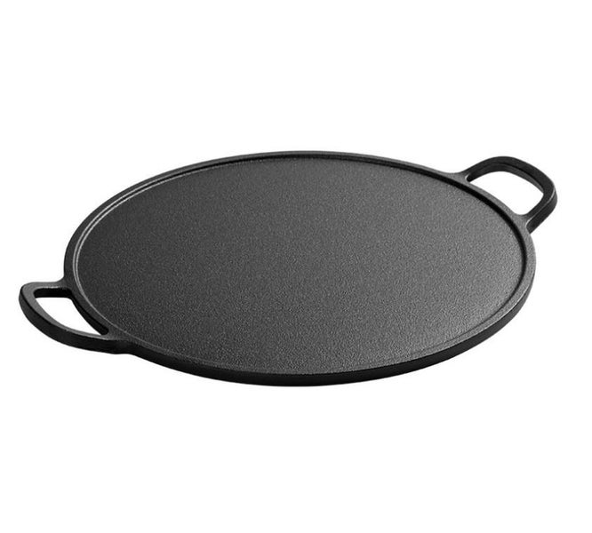 35cm Cast Iron Dosa Tawa Pizza Pan Carousel 1